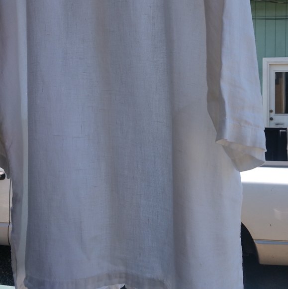 Mosaic linen top - Picture 4 of 4